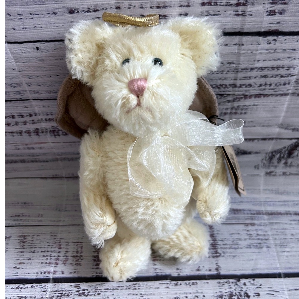 Vintage Boyds Bears Bethany Bearington Angel Bear 1997 Mohair Collection NIB Tag
